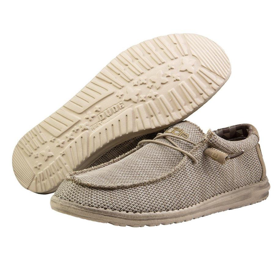 Hey Dude Wally, Mens Slip On Casual Shoes