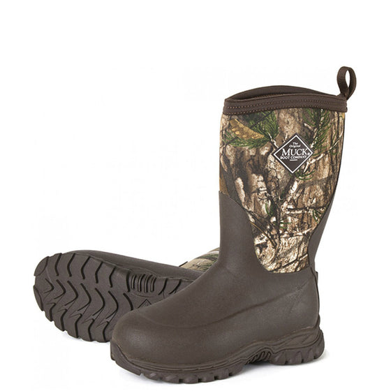 Muck Boot Kid's Rugged II Performance Outdoor Sport Boot - Brown/Realtree Xtra RG2-RTX - ShoeShackOnline
