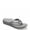Vionic Women's Tide II Toe Post Sandal - Pewter Metallic 44TideII - ShoeShackOnline
